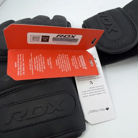 RDX MMA Gloves Premium Real Maya Hide Leather, Mixed Martial Arts Sparring - Picture 4 of 7